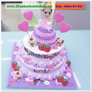 Bánh Sinh Nhật Công Chúa - BQ490